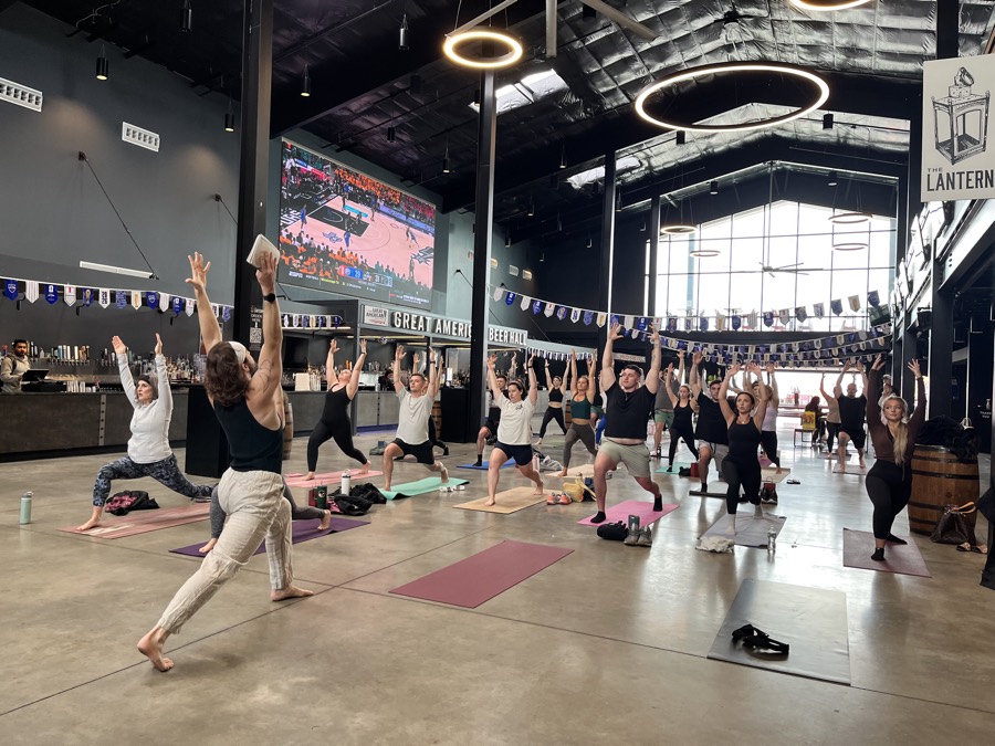 Primal Fest yoga class at Teamworks Winchester August 2026